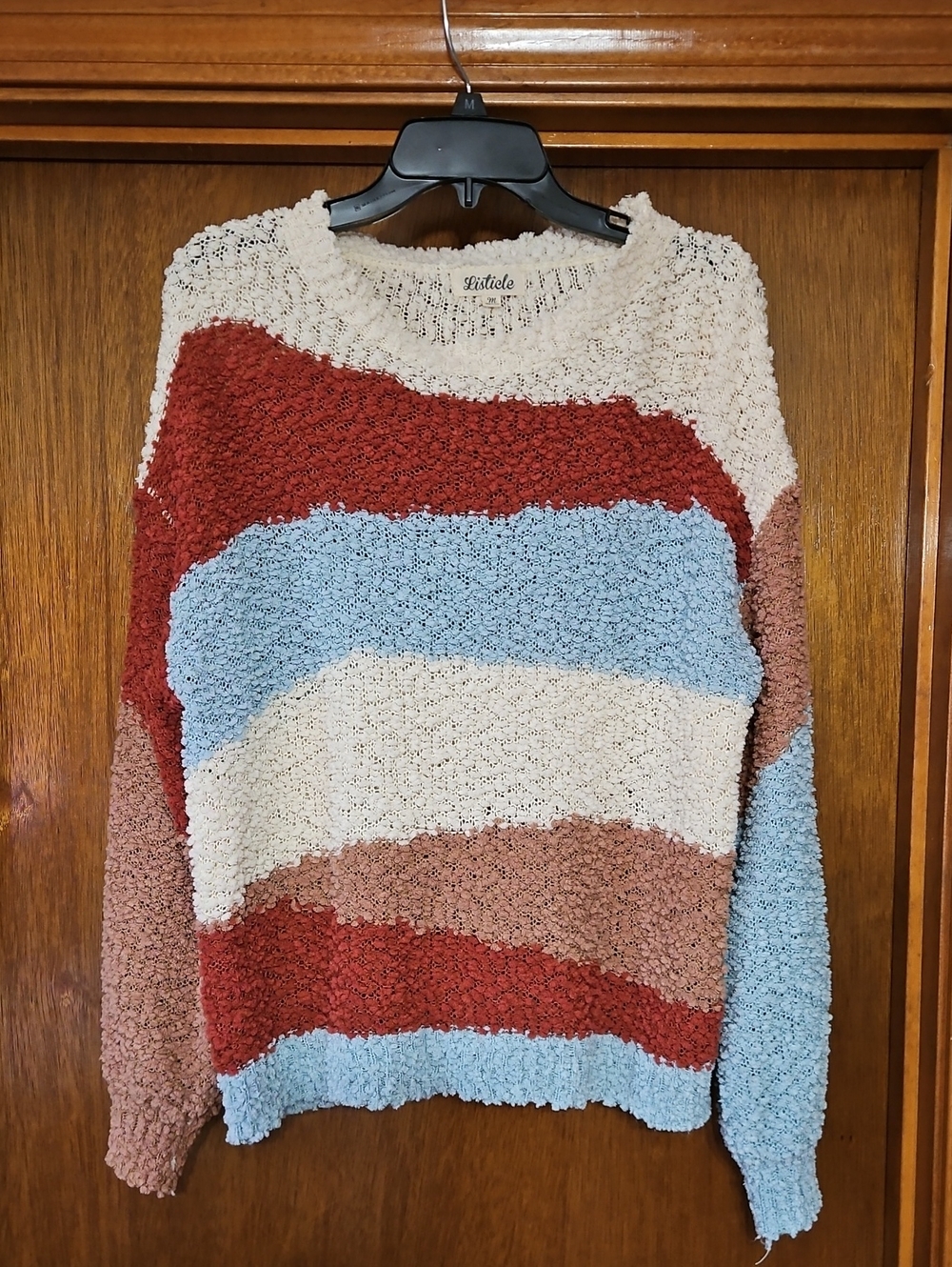 Listicle Cozy Knit Sweater Womens Medium